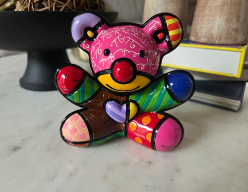 Romero britto fun bear - britto, "fun